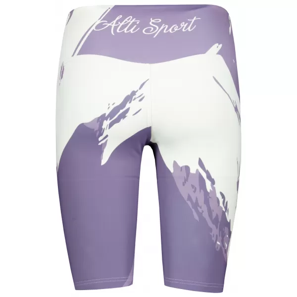  Női nadrág a térd prémium felett ALTISPORT VOJ/ALW081LEG02 LILA 