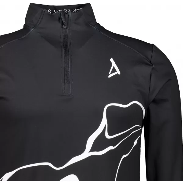  Férfi sport pulóver prémium plusz ALTISPORT VOJ/ALM073MI04 FEKETE 