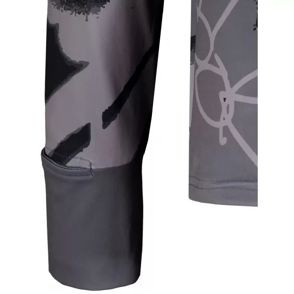 Férfi sport pulóver prémium plusz ALTISPORT VOJ/ALM076MI04 SÖTÉTSZÜRKE 