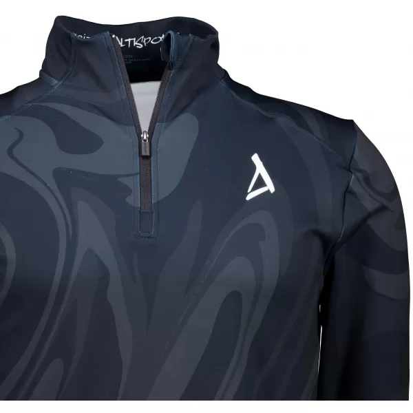  Férfi sport pulóver prémium plusz ALTISPORT VOJ/ALM072MI04 FEKETE 