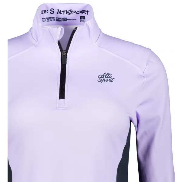  Női sport pulóver prémium plusz ALTISPORT VOJ/ALW078MI04 HALVÁNYLILA 
