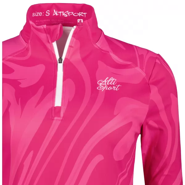  Női sport pulóver prémium plusz ALTISPORT VOJ/ALW072MI04 RÓZSASZÍNŰ 