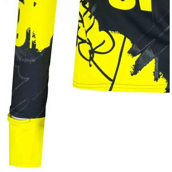  Női sport pulóver prémium plusz ALTISPORT VOJ/ALW076MI04 FLUO-SÁRGA 