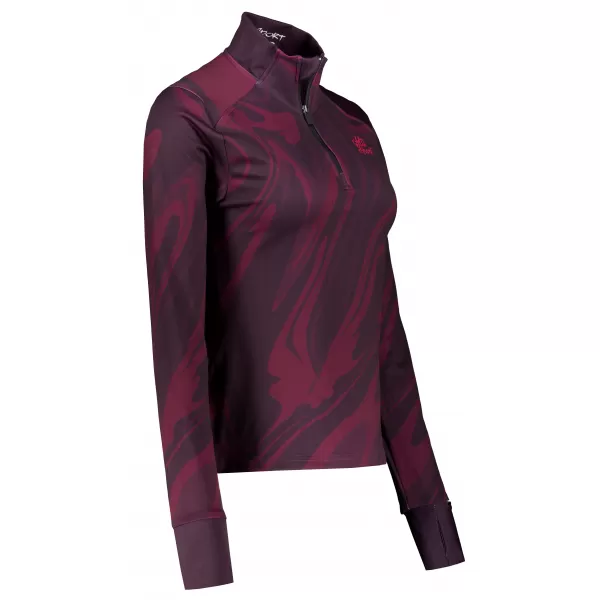  Női sport pulóver prémium plusz ALTISPORT VOJ/ALW072MI04 BORVÖRÖS 
