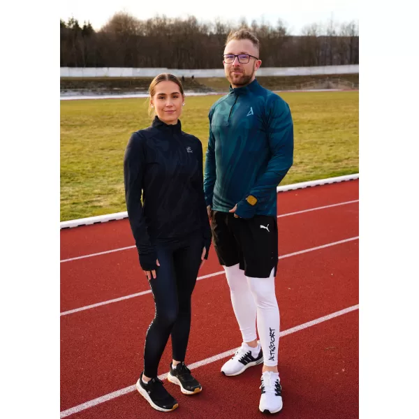  Férfi sport pulóver prémium plusz ALTISPORT VOJ/ALM072MI04 KEROZIN 