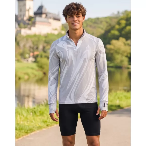  Férfi sport pulóver prémium plusz ALTISPORT VOJ/ALM072MI04 SZÜRKE 