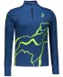 Férfi sport pulóver prémium plusz ALTISPORT VOJ/ALM073MI04 NAVY-FLUO SÁRGA