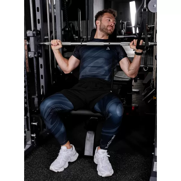 Férfi sport lábbeli hosszú prémium ALTISPORT VOJ/ALM072LEG01 FEKETE 