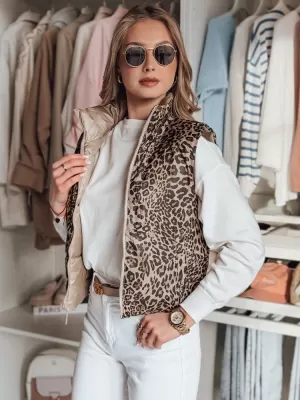 Mellény DSTREET CHIPUFF TY4825 KARAMELLA