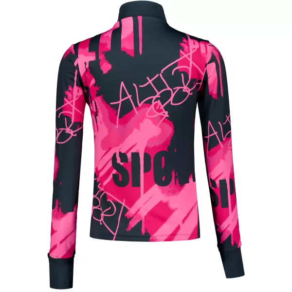  Női sport pulóver prémium plusz ALTISPORT VOJ/ALW076MI04 RÓZSASZÍNŰ 