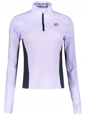 Női sport pulóver prémium plusz ALTISPORT VOJ/ALW078MI04 HALVÁNYLILA