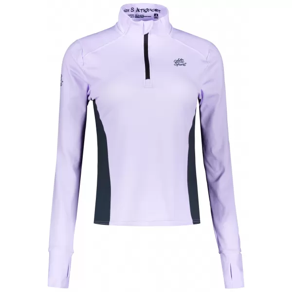  Női sport pulóver prémium plusz ALTISPORT VOJ/ALW078MI04 HALVÁNYLILA 