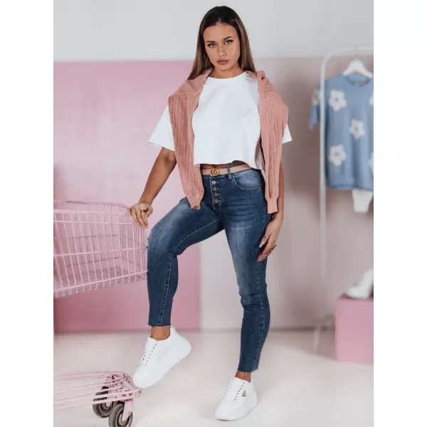  Hölgyek nadrágja DSTREET SKYFINE UY2361 KÉK 