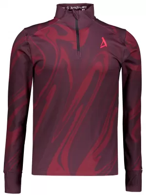 Férfi sport pulóver prémium plusz ALTISPORT VOJ/ALM072MI04 BORVÖRÖS
