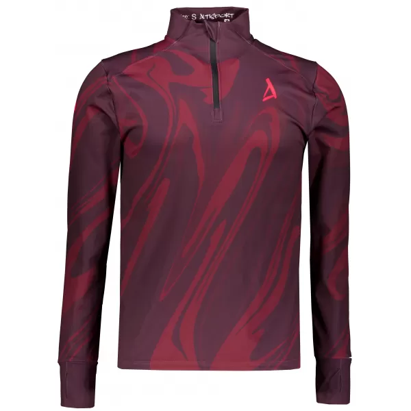  Férfi sport pulóver prémium plusz ALTISPORT VOJ/ALM072MI04 BORVÖRÖS 