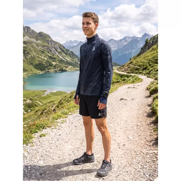  Férfi sport pulóver prémium plusz ALTISPORT VOJ/ALM072MI04 FEKETE 