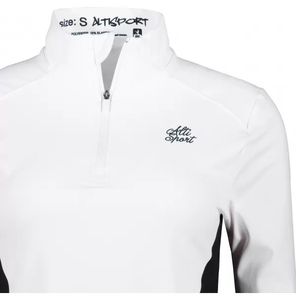  Női sport pulóver prémium plusz ALTISPORT VOJ/ALW078MI04 FEHÉR 