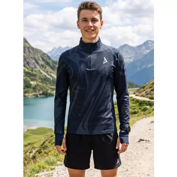  Férfi sport pulóver prémium plusz ALTISPORT VOJ/ALM072MI04 FEKETE 