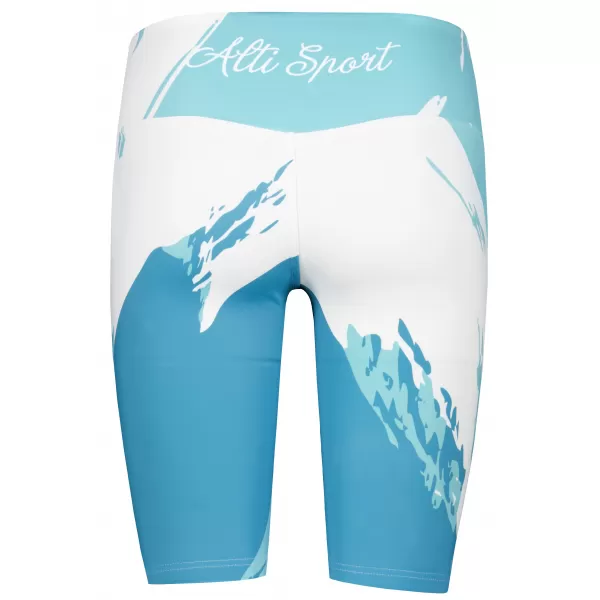  Női nadrág a térd prémium felett ALTISPORT VOJ/ALW081LEG02 KÉK 