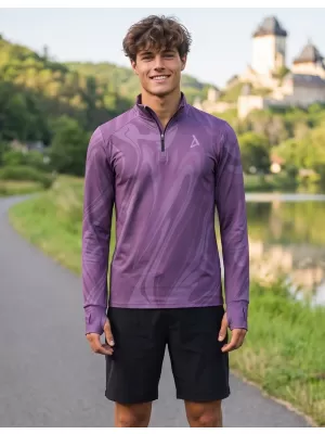 Férfi sport pulóver prémium plusz ALTISPORT VOJ/ALM072MI04 LILA