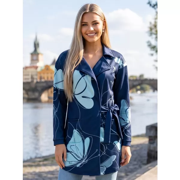  Női pulóver prémium táska ALTISPORT VOJ/ALW086MI05 SÖTÉTKÉK 