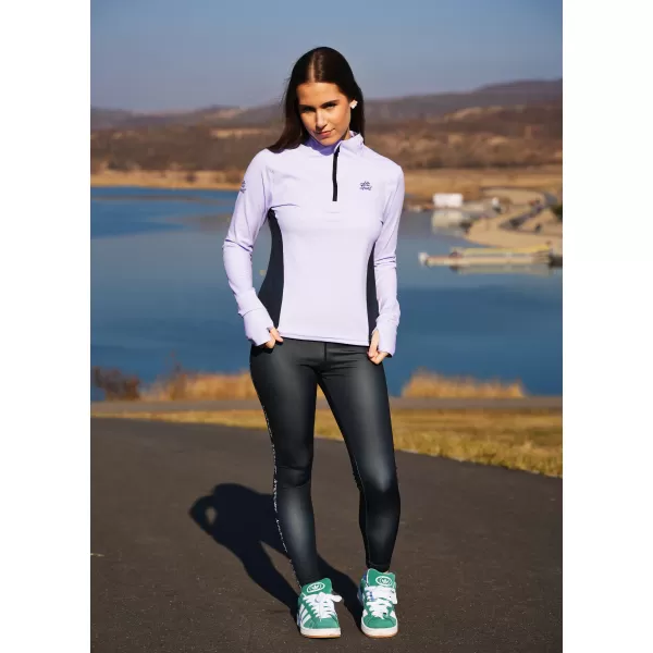  Női sport pulóver prémium plusz ALTISPORT VOJ/ALW078MI04 HALVÁNYLILA 