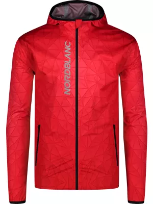 Férfi világos softshell kabát NORDBLANC SHAPES NBWSM8100 PIROS