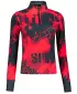 Női sport pulóver prémium plusz ALTISPORT VOJ/ALW076MI04 PIROS/FEKETE