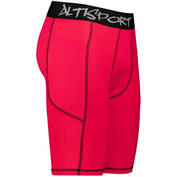  Férfi sportlányok a prémium térdénél ALTISPORT VOJ/ALM000LEG02 PIROS 