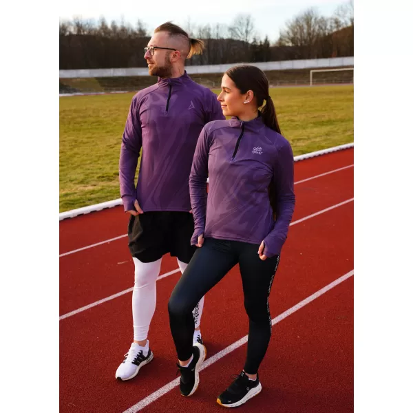  Női sport pulóver prémium plusz ALTISPORT VOJ/ALW072MI04 LILA 