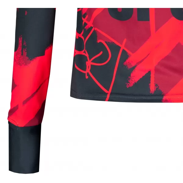  Női sport pulóver prémium plusz ALTISPORT VOJ/ALW076MI04 PIROS/FEKETE 