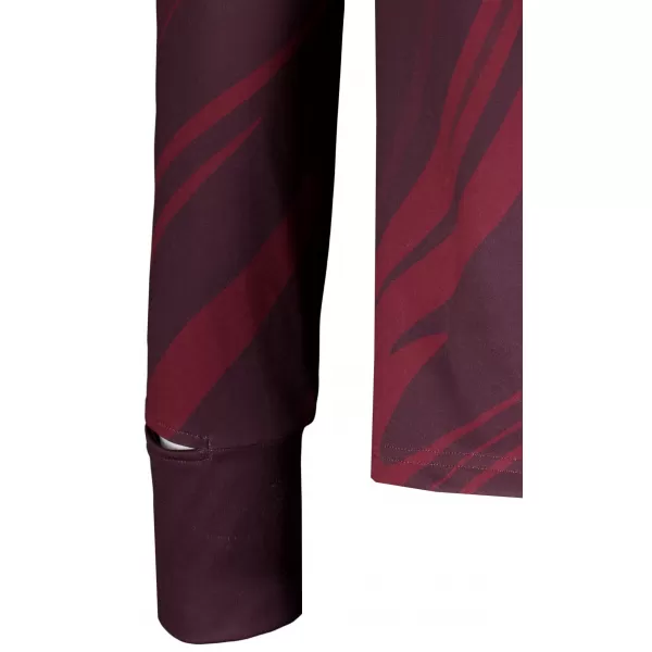  Férfi sport pulóver prémium plusz ALTISPORT VOJ/ALM072MI04 BORVÖRÖS 