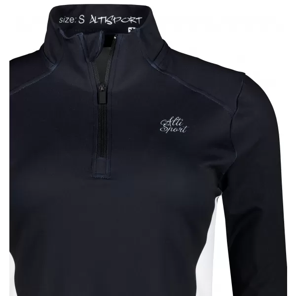  Női sport pulóver prémium plusz ALTISPORT VOJ/ALW078MI04 FEKETE 