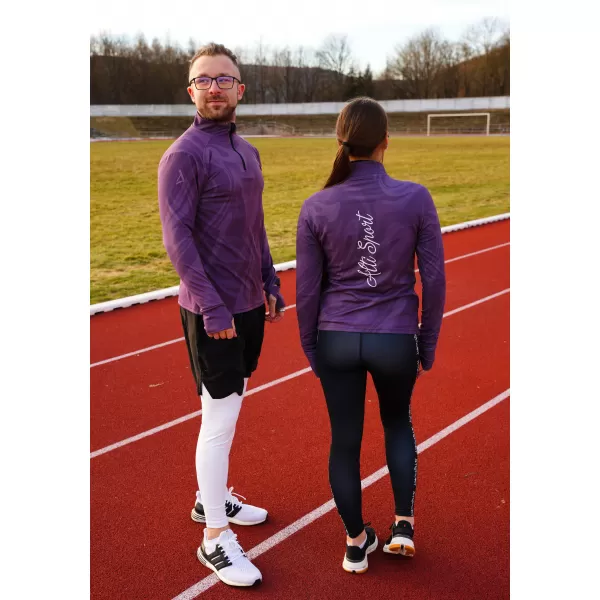  Női sport pulóver prémium plusz ALTISPORT VOJ/ALW072MI04 LILA 