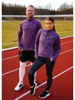 Női sport pulóver prémium plusz ALTISPORT VOJ/ALW072MI04 LILA