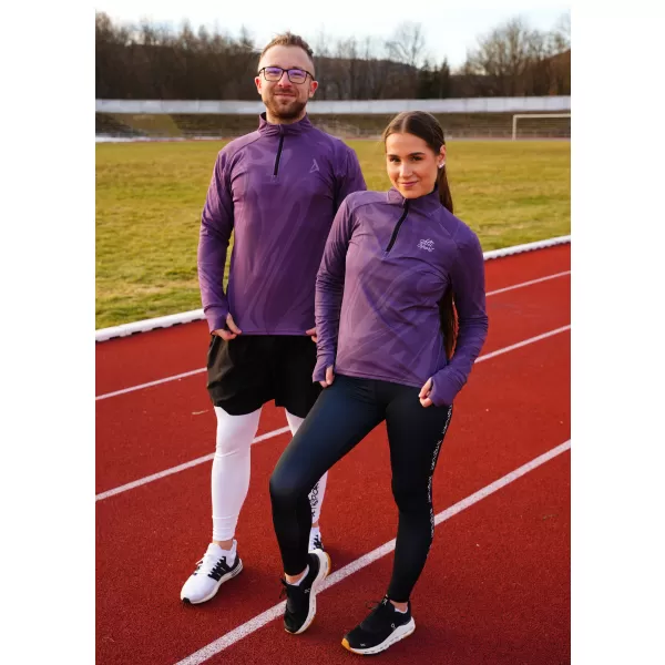  Női sport pulóver prémium plusz ALTISPORT VOJ/ALW072MI04 LILA 