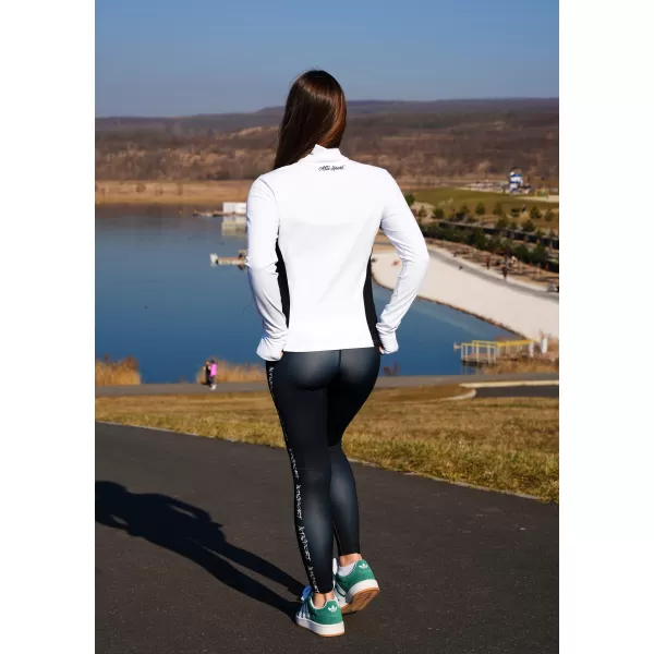  Női sport pulóver prémium plusz ALTISPORT VOJ/ALW078MI04 FEHÉR 