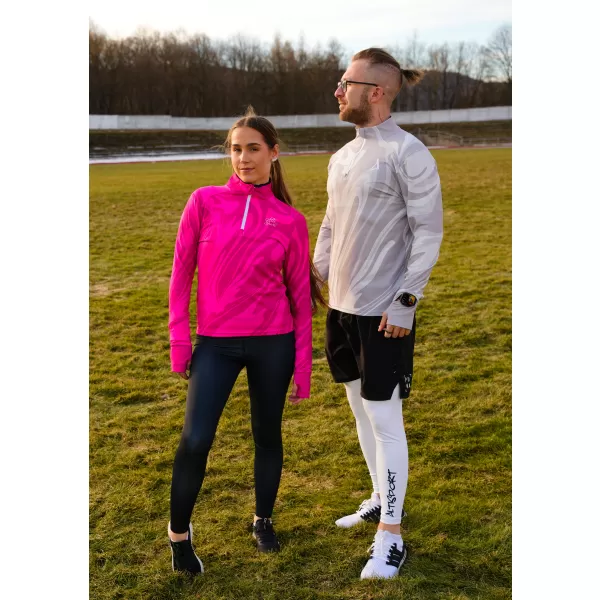  Női sport pulóver prémium plusz ALTISPORT VOJ/ALW072MI04 RÓZSASZÍNŰ 