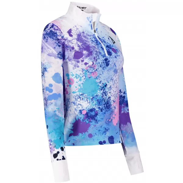 Női sport pulóver prémium plusz ALTISPORT VOJ/ALW055MI04 LILA/KÉK 