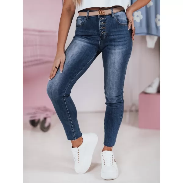  Hölgyek nadrágja DSTREET SKYFINE UY2361 KÉK 