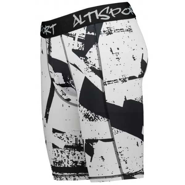  Férfi sportlányok a prémium térdénél ALTISPORT VOJ/ALM079LEG02 FEKETE -GRAY 