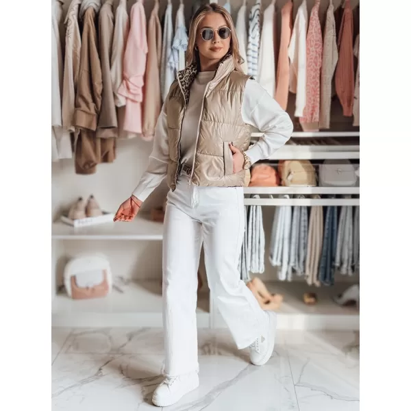  Mellény DSTREET CHIPUFF TY4825 KARAMELLA 