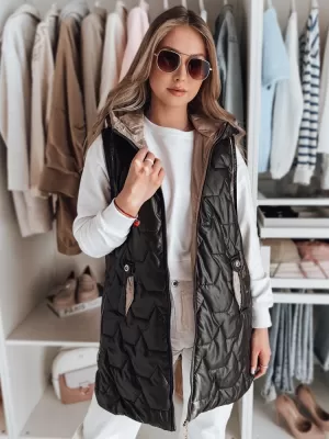 Mellény DSTREET GLITTI TY4804 FEKETE