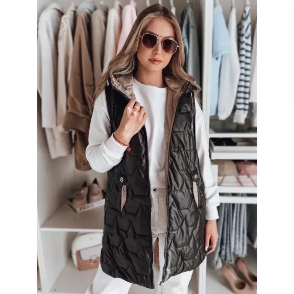  Mellény DSTREET GLITTI TY4804 FEKETE 