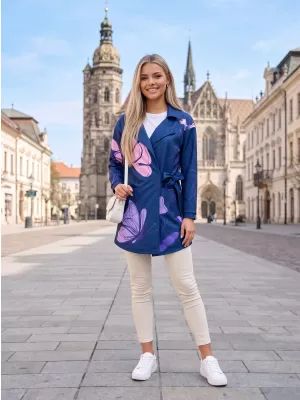Női pulóver prémium táska ALTISPORT VOJ/ALW086MI05 SÖTÉTKÉK IBOLYA