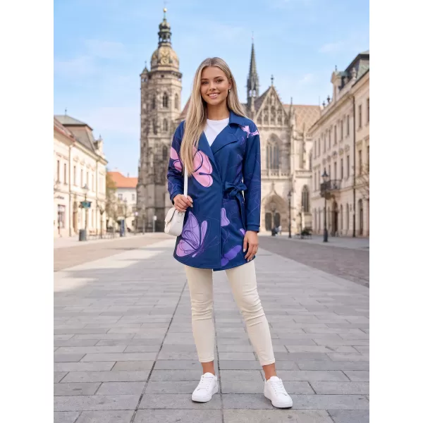  Női pulóver prémium táska ALTISPORT VOJ/ALW086MI05 SÖTÉTKÉK IBOLYA 