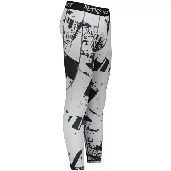 Férfi sport lábbeli hosszú prémium ALTISPORT VOJ/ALM079LEG01 FEKETE -GRAY 