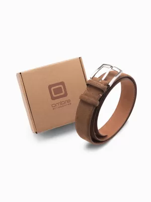 Férfi öv OMBRE OU-ACBE-0112 BARNA