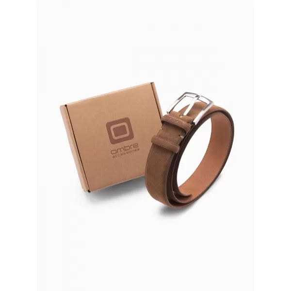  Férfi öv OMBRE OU-ACBE-0112 BARNA 