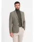 Pánské sako OMBRE OM-BLZB-0135 OLIVE